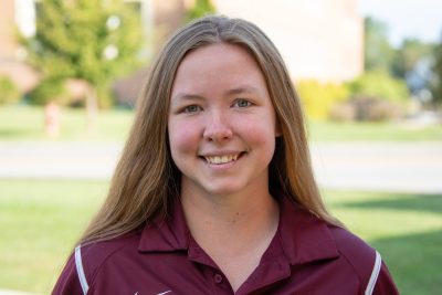 A photo of Lauren Kerekes on a sunny Autumn day.