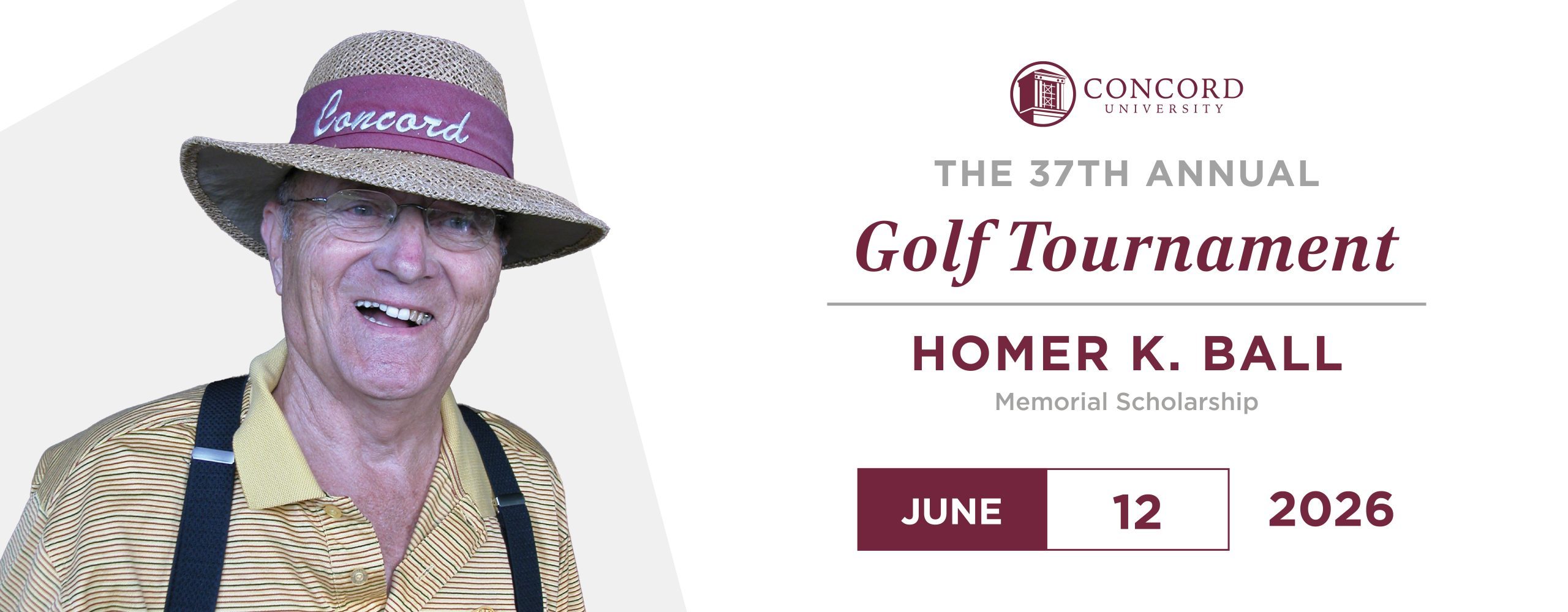 The 37th annual Homer K. Ball Golf Tournament is June 12, 2026