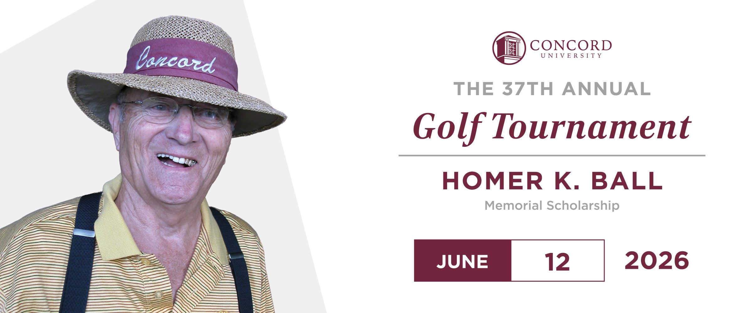 The 37th annual Homer K. Ball Golf Tournament is June 12, 2026