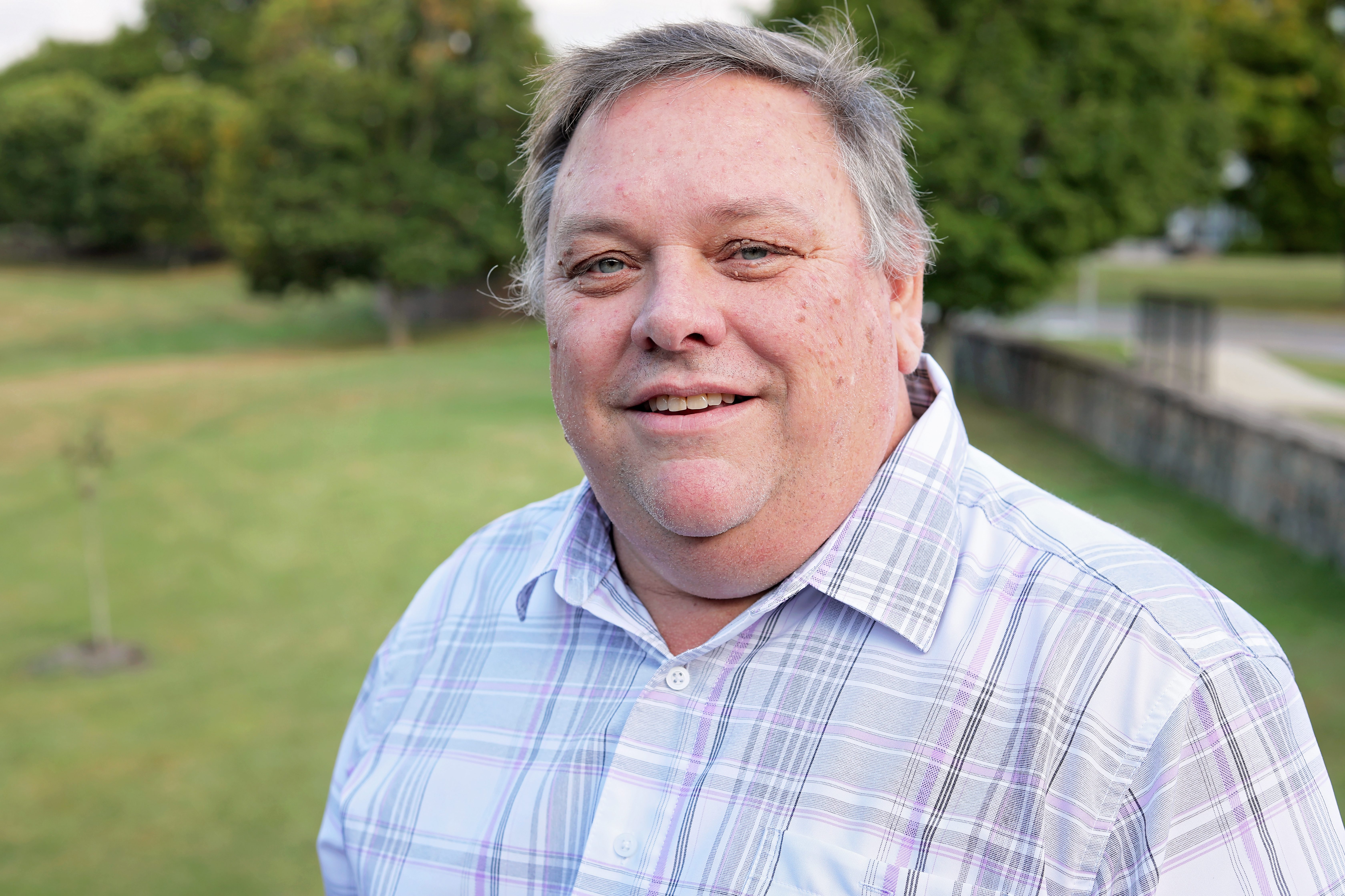 A photo of George Williams on Concord University's Campus