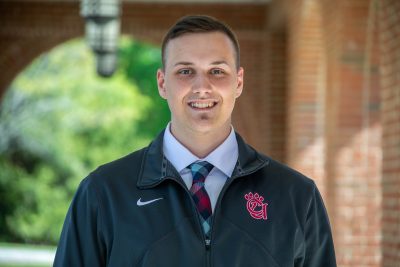 A photo of Jonathan Rose in front of University Point