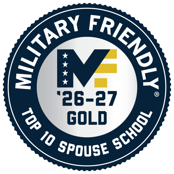 2026-2027 Gold Military Friendly Top 10 Spouse School