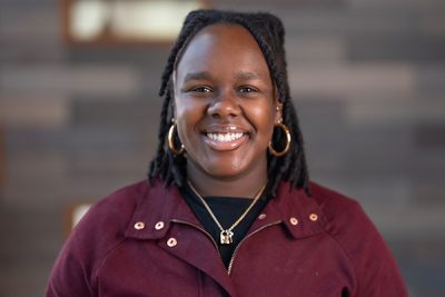 Nadia Johnson photographed in University Point