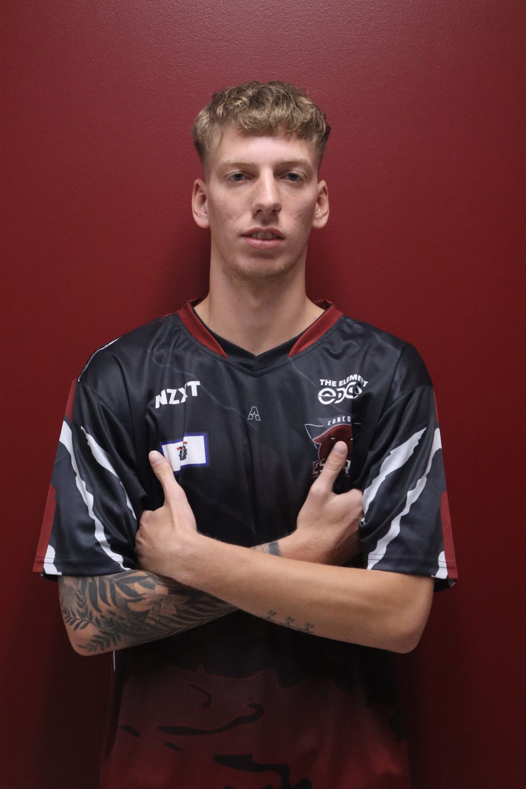 Concord University Esports Player Luca Sampellegrini