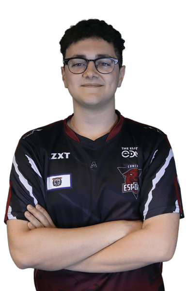 Concord University Esports Player Trey Akers